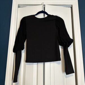 Zara Balloon Sleeve Top